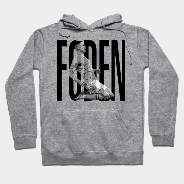 Phil Foden Hoodie by StoneSoccer